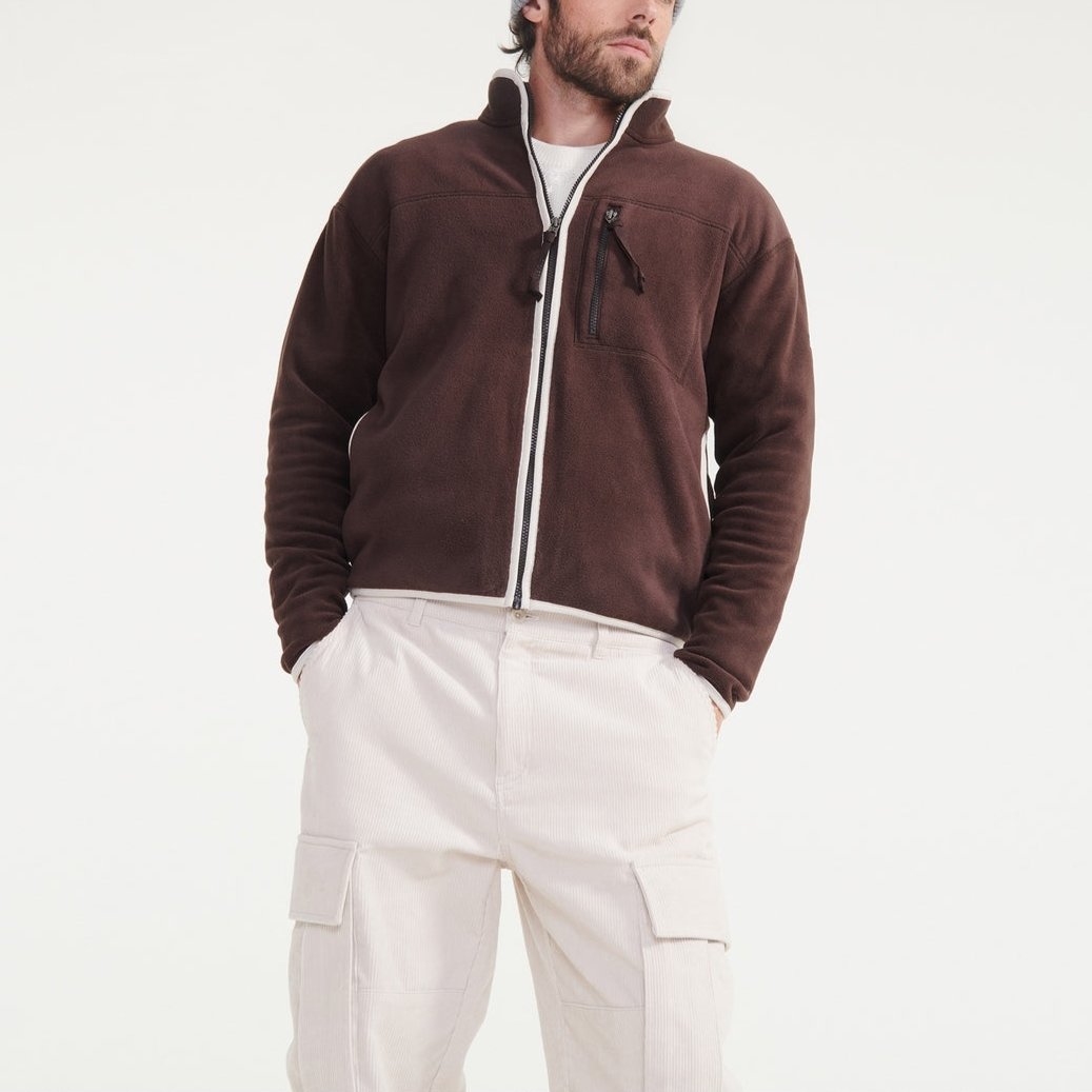 Forro polar con cremallera completa - Ebene - Hombre