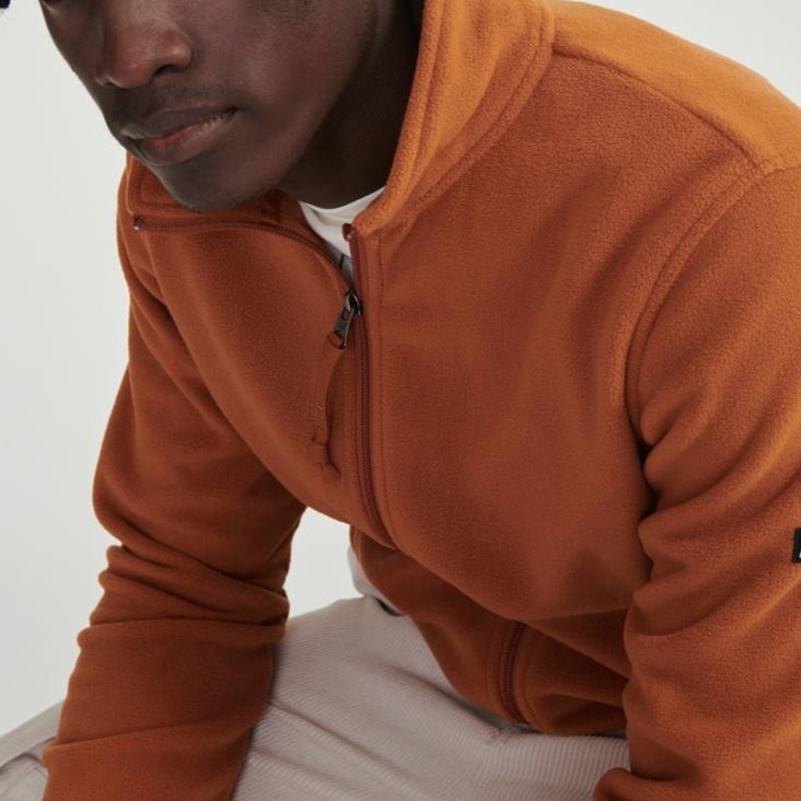 Polaire Zip Intégral - Moka - Homme