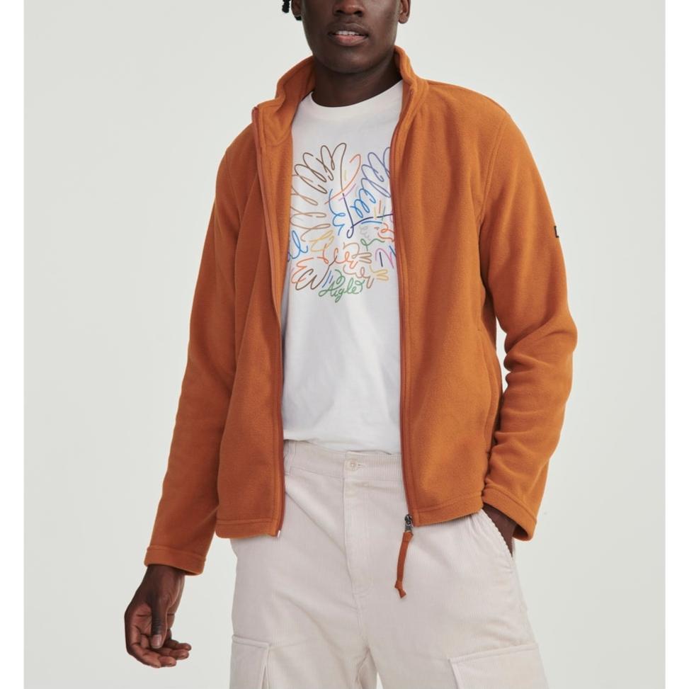 Polaire Zip Intégral - Moka - Homme