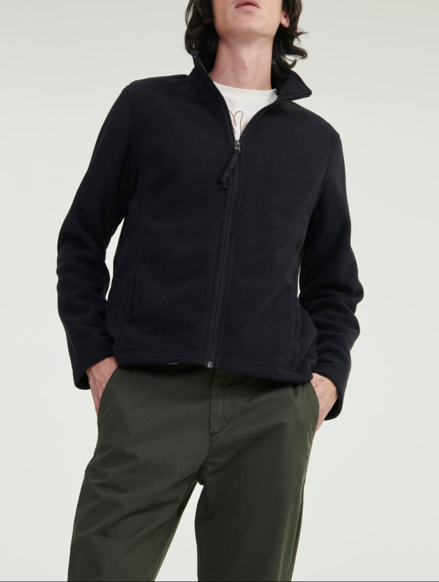 Polaire Zip Intégral - Noir - Homme