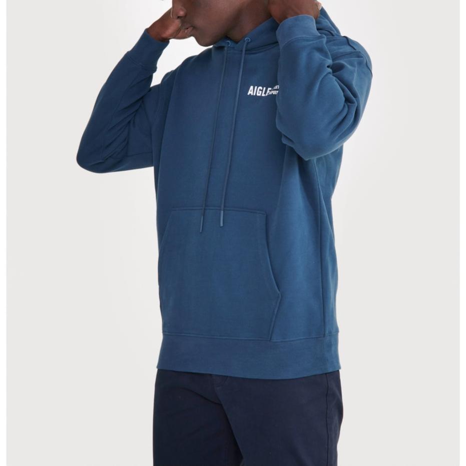 Sudadera con capucha - Azul marino claro - Hombre