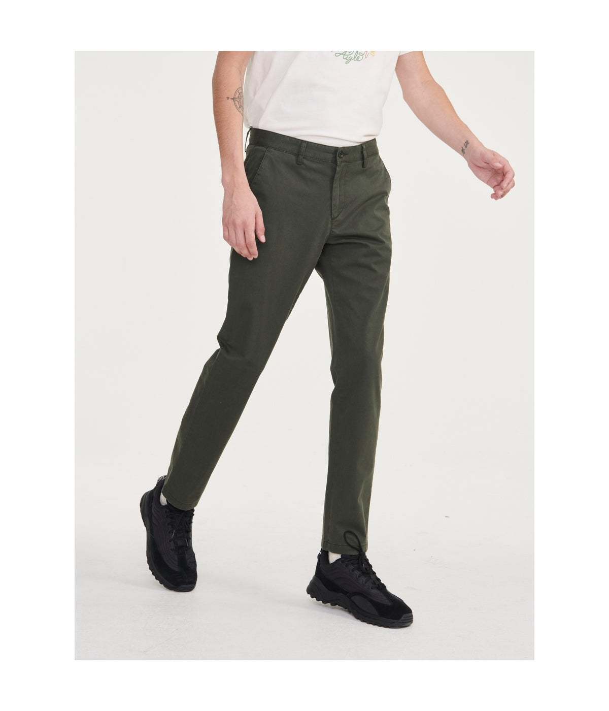 Pantaloni - Verde avocado - Uomo