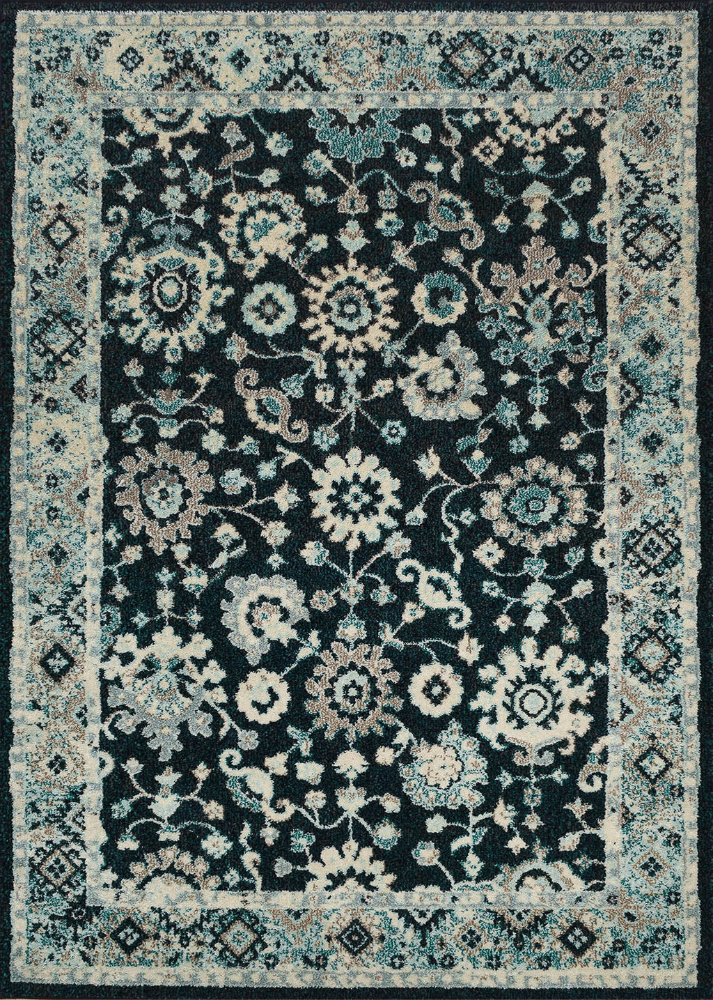 Anatolia - Tapis D'Intérieur - Polypropylène - Bleu