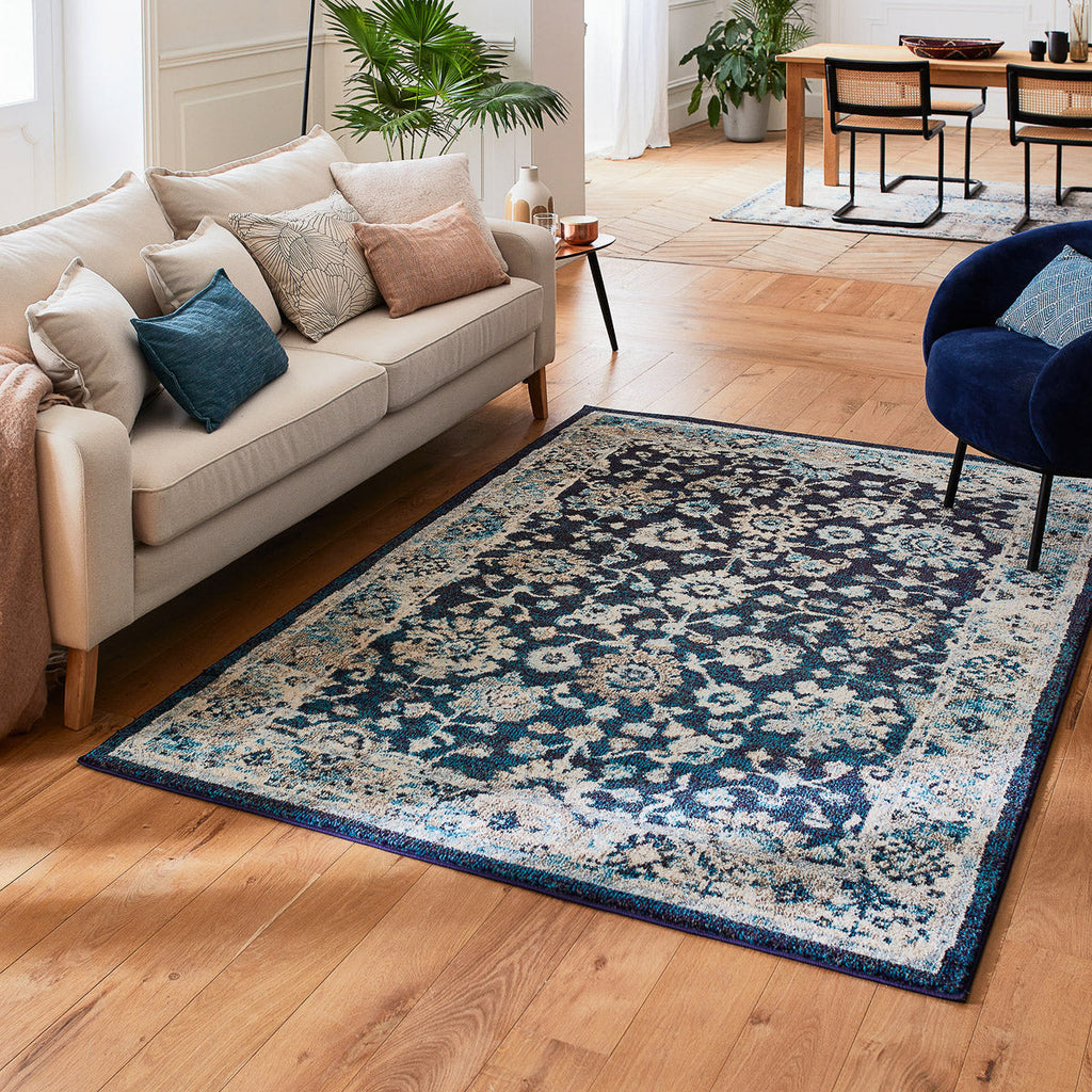 Anatolia - Tapis D'Intérieur - Polypropylène - Bleu