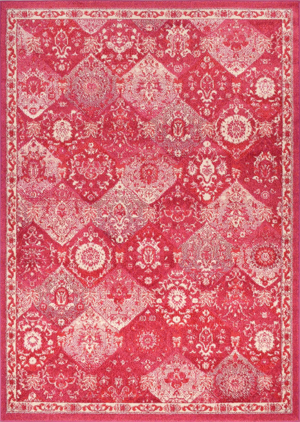 Anatolia - Tapis D'Intérieur - Polypropylène - Rose