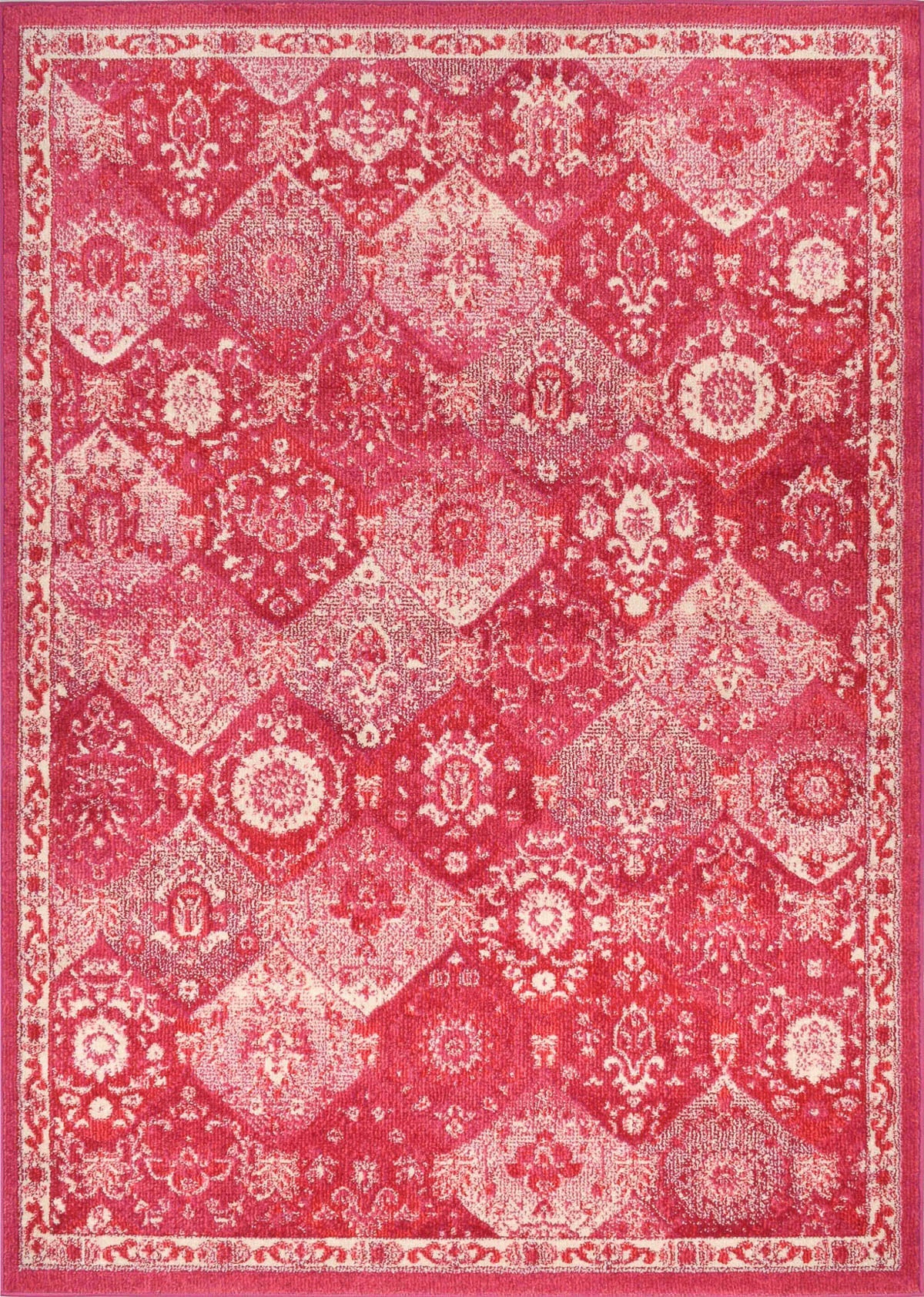 Anatolia - Tapis D'Intérieur - Polypropylène - Rose