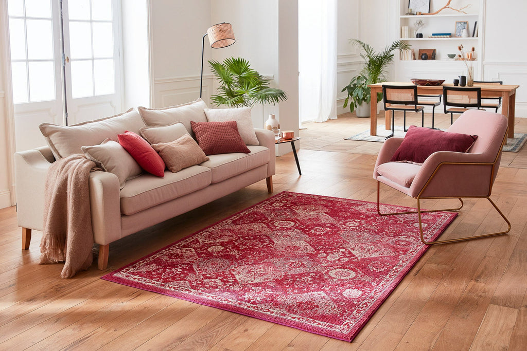Anatolia - Tapis D'Intérieur - Polypropylène - Rose