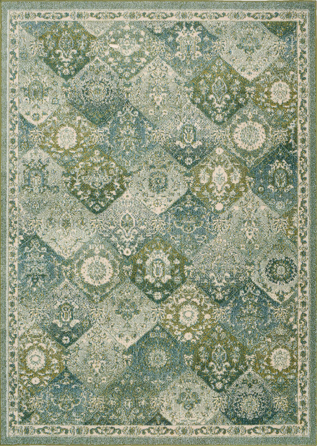 Anatolia - Tapis D'Intérieur - Polypropylène - Vert