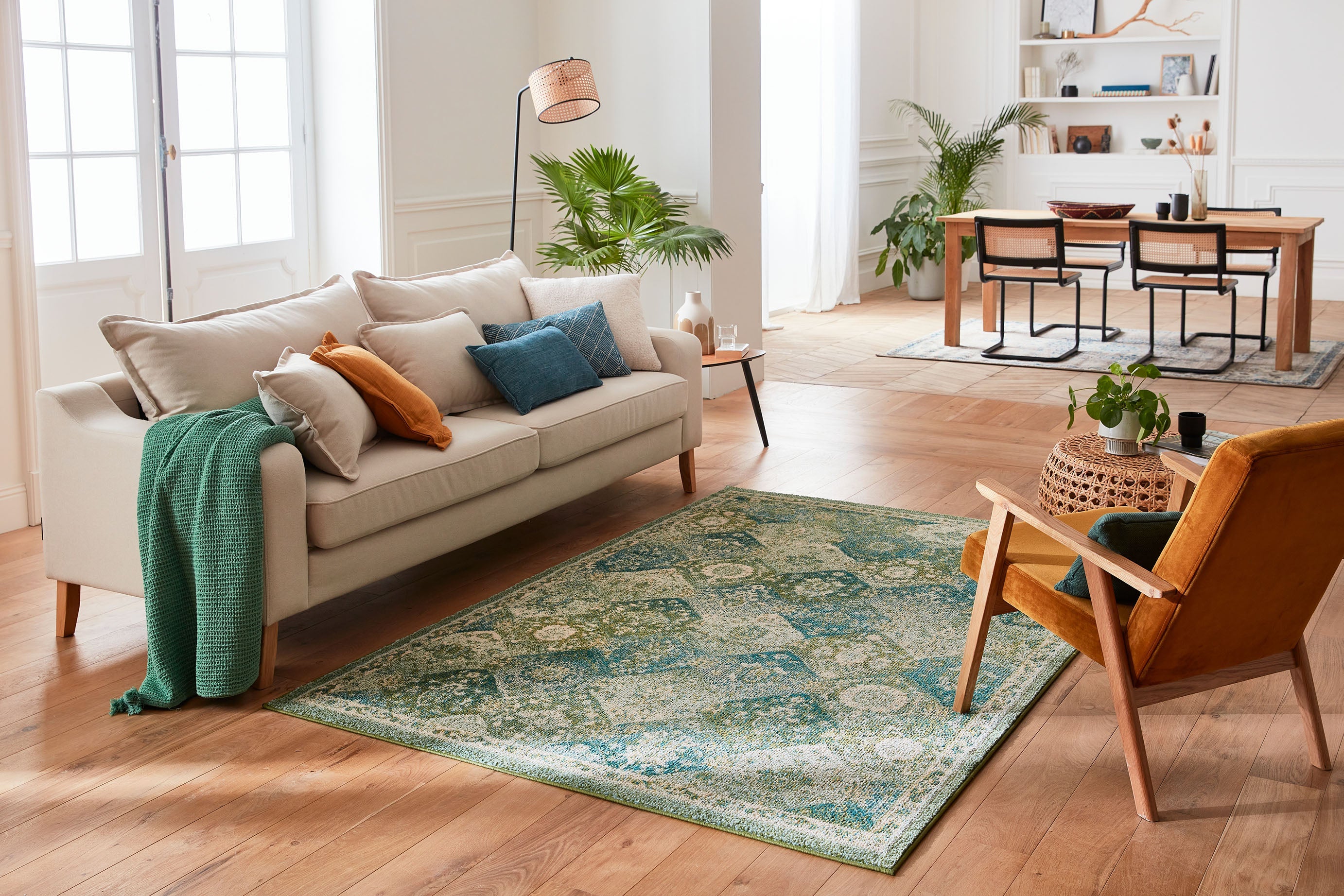 Anatolia - Tapis D'Intérieur - Polypropylène - Vert