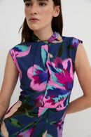 Robe Anabel Monet Bleu