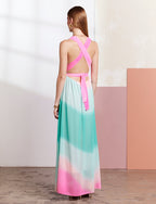 Vestido Rosa Multi Carina