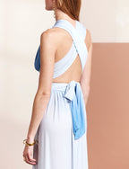 Robe Dégradé Ciel Annabella
