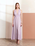 Lilac Polka-Dot Orlina Dress