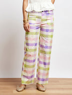 Vichy Broek Groen & Lila Jordy