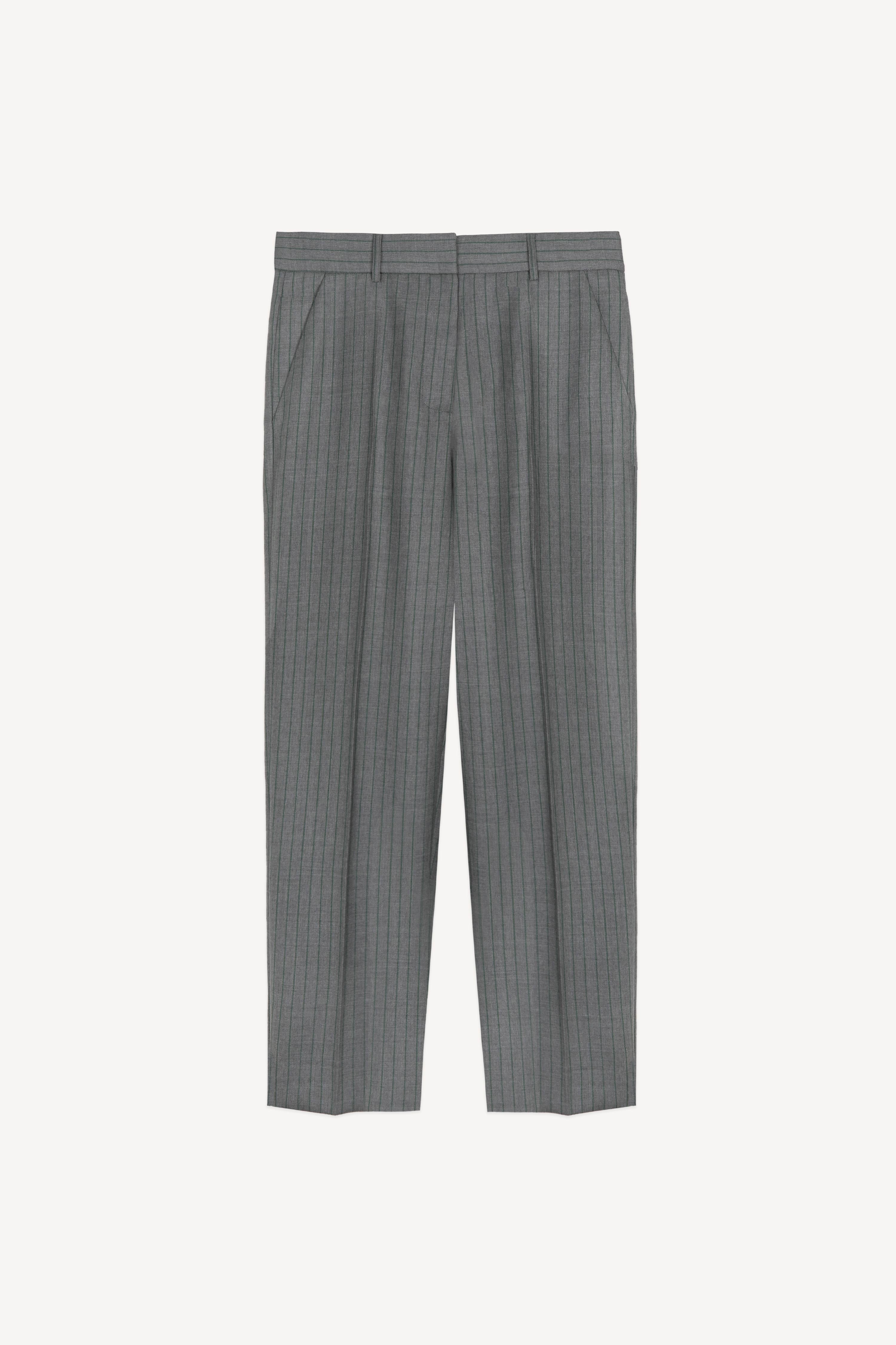 Margaux Lonnberg - Pantalón Anatole - Green Stripes