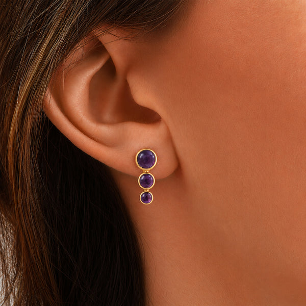 Pendientes Andrea Amatista