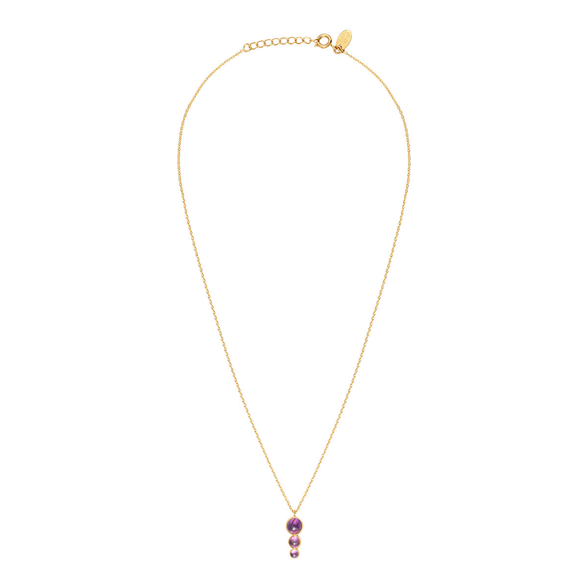 Collier Andrea Amethyste