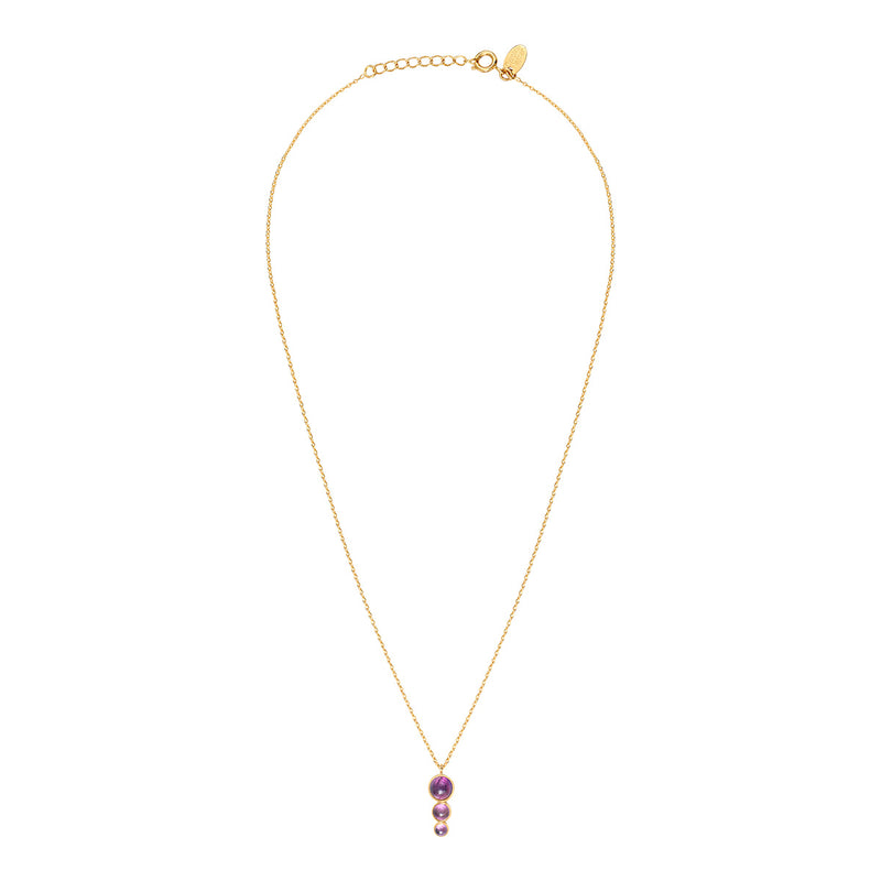 Collier Andrea Amethyste