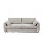 Angea - Divano lineare trasformabile a 3 posti - Beige
