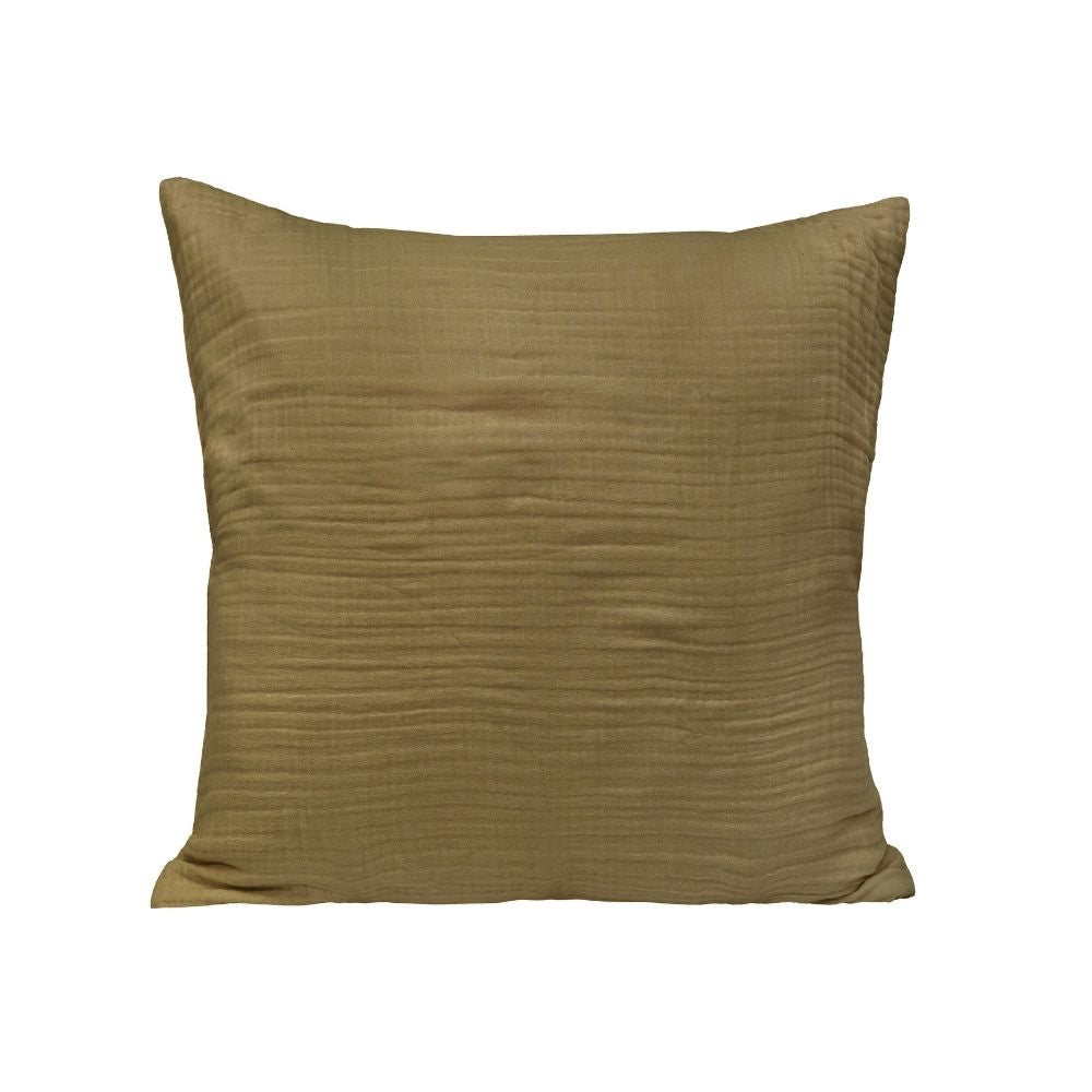 Taie D'Oreiller En Gaze De Coton Angelo - Bronze