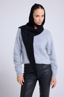 Cagoule Echarpe Unisexe Angel - Noir