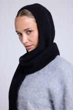 Unisex Hættetørklæde Angel - Sort - Unisex
