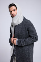 Cagoule Echarpe Unisexe Angel - Gris Clair