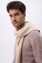 Pasamontañas bufanda unisex Angel - Beige crema - Unisex
