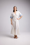 Vestido Largo - Angy - Blanco
