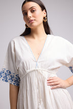Vestido Largo - Angy - Blanco