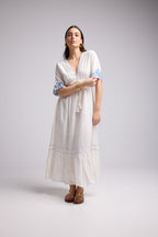 Vestido Largo - Angy - Blanco