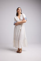 Vestido Largo - Angy - Blanco
