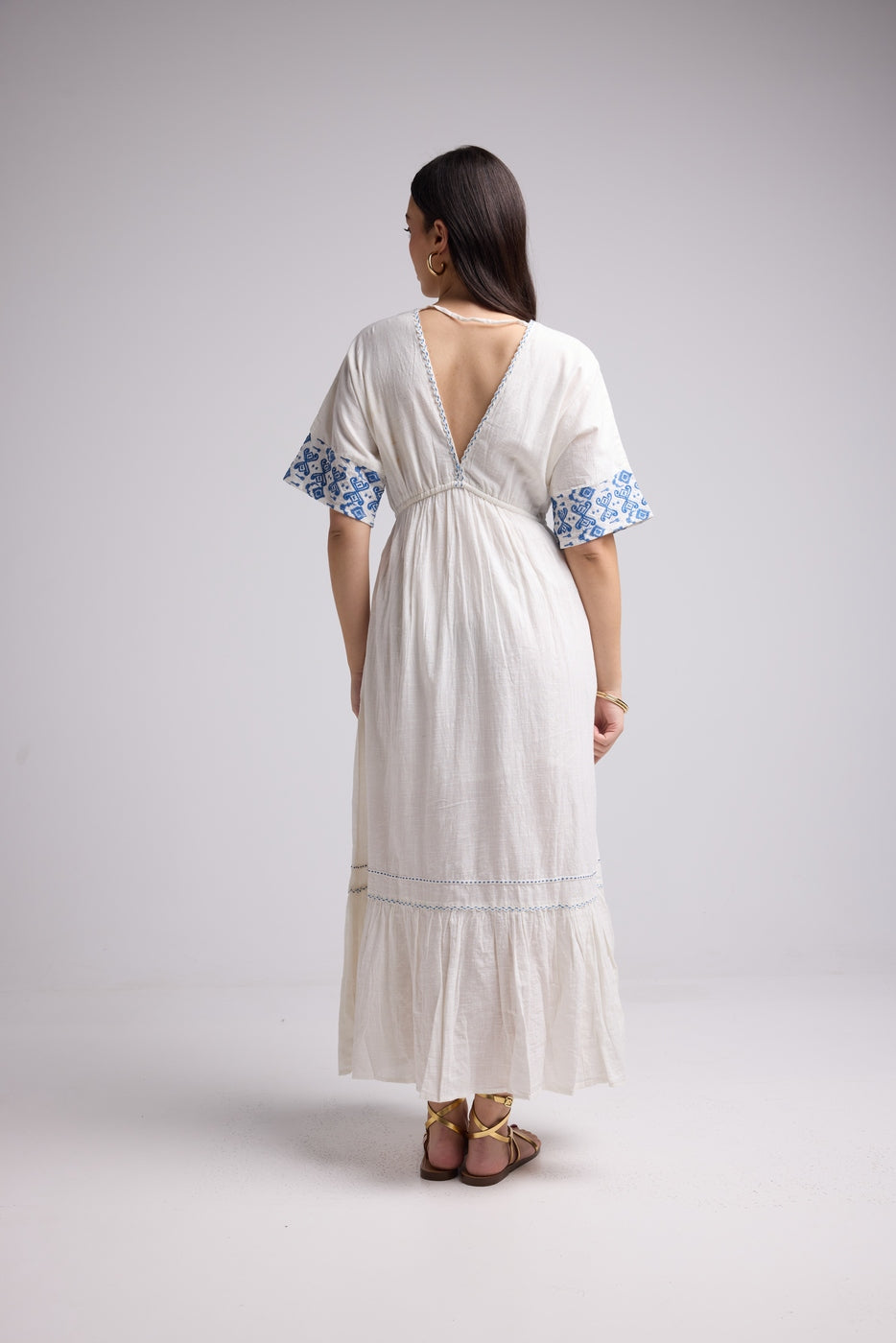 Vestido Largo - Angy - Blanco