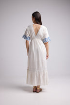 Vestido Largo - Angy - Blanco