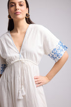 Vestido Largo - Angy - Blanco