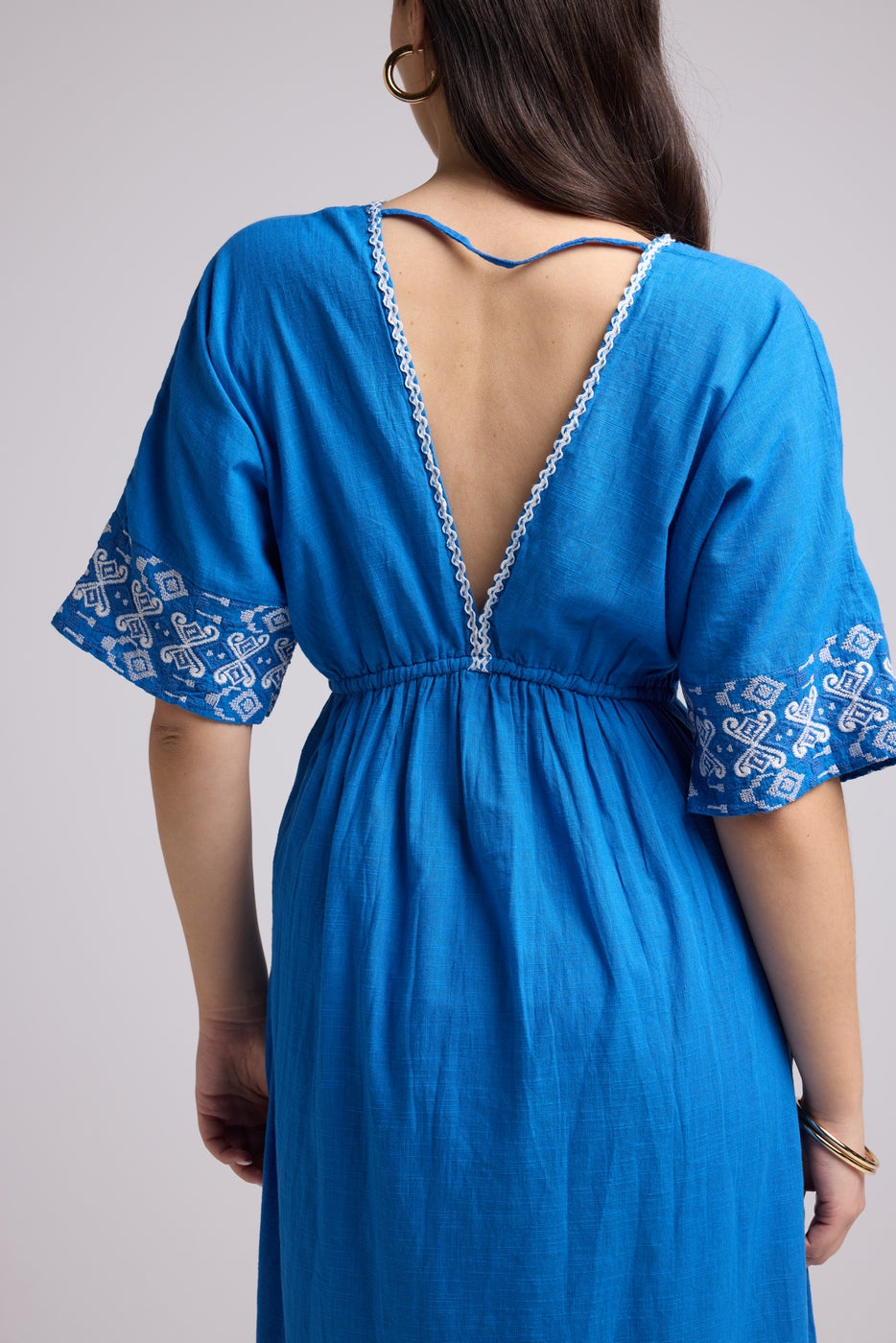 Vestido Largo - Angy - Azul