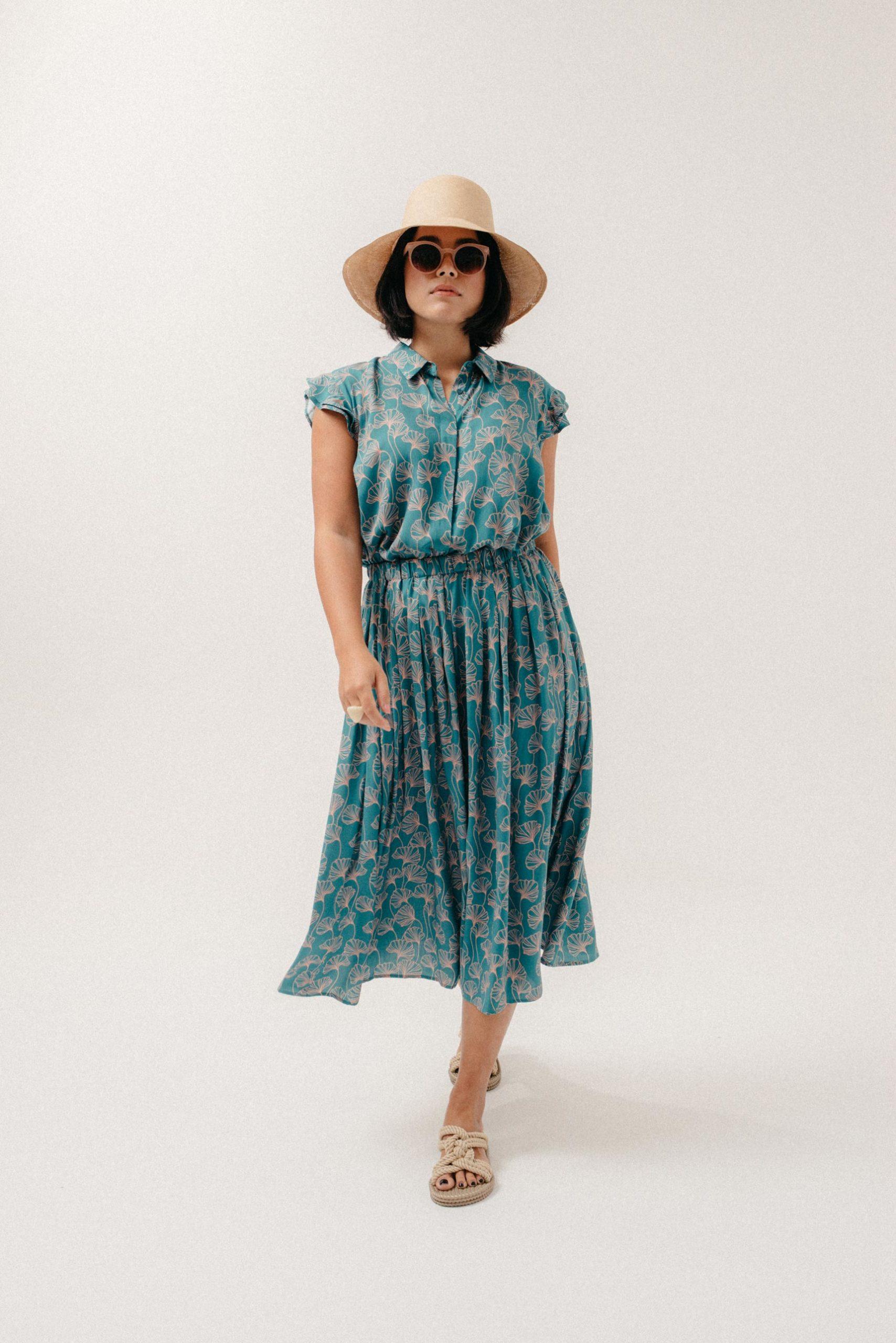 Skirt - Anita - Lagoon