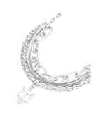 Fotlänk Naked Wolfe – Silver – Dam