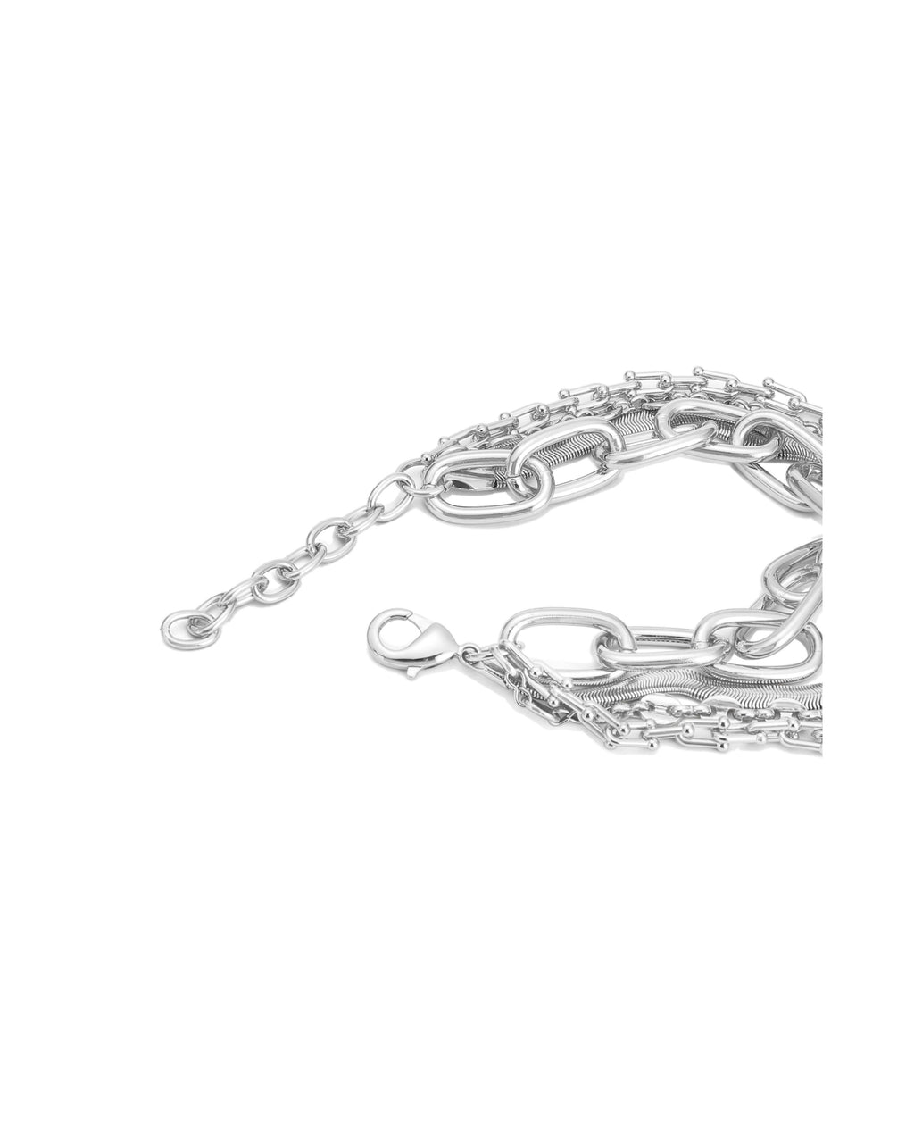 Fotlänk Naked Wolfe – Silver – Dam