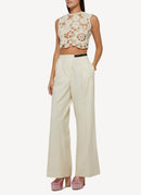 Anna October - Pantalon - White - Femme