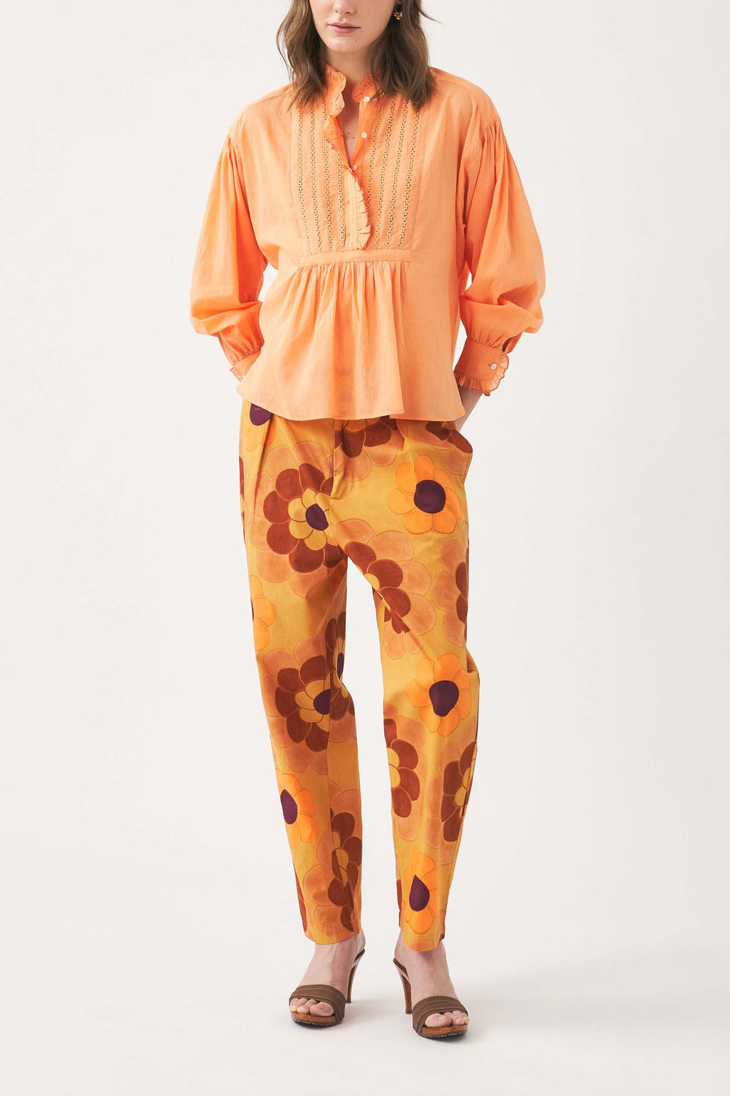 Blouse Anna - Mandarine