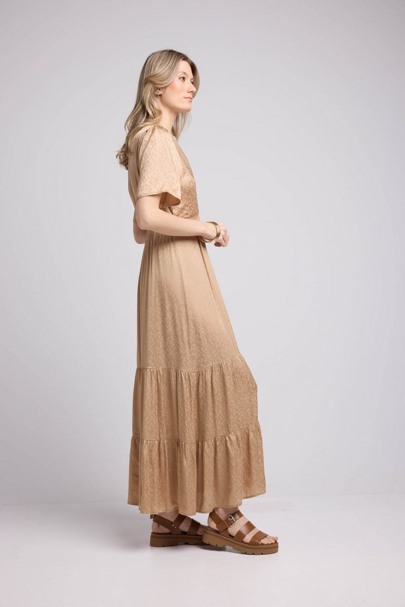 Robe Longue - Beige