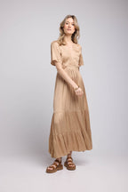 Robe Longue - Beige