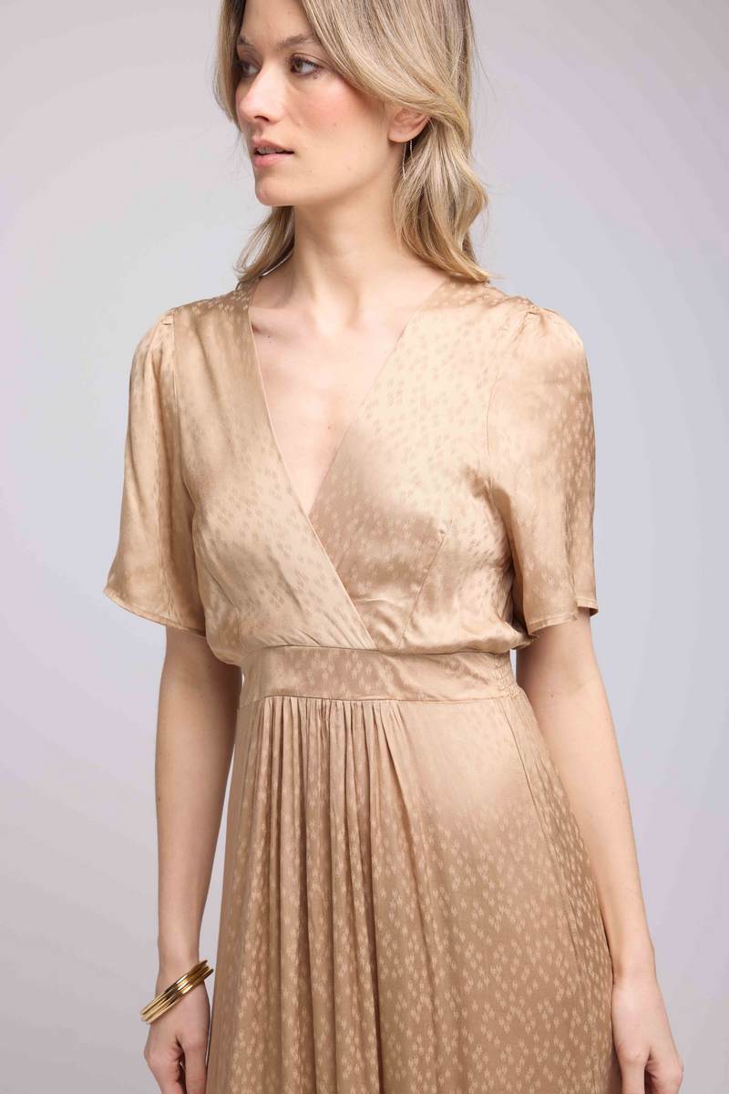 Robe Longue - Beige