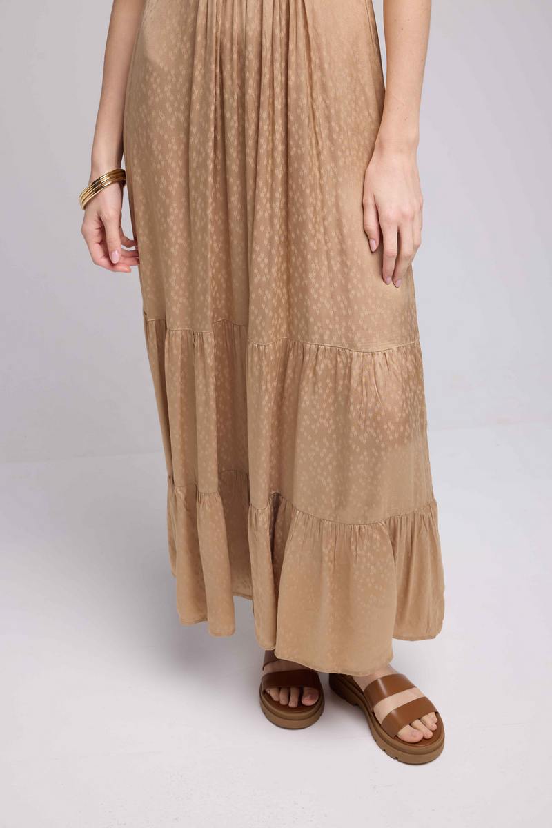 Robe Longue - Beige