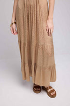 Robe Longue - Beige