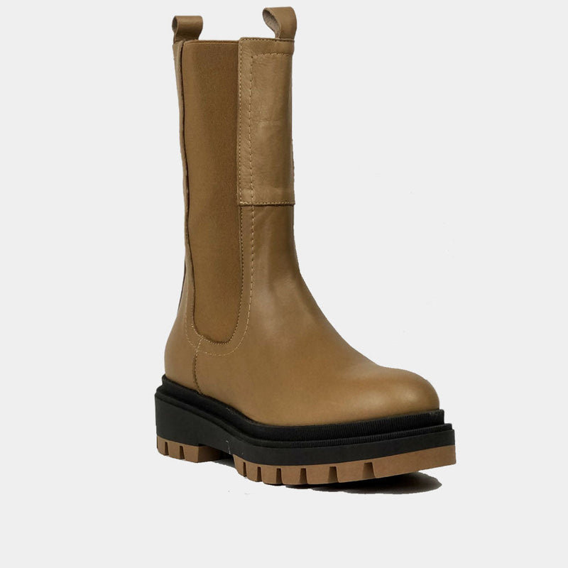 Chelsea Boots Ann Tuil Impair - Cuir Camel