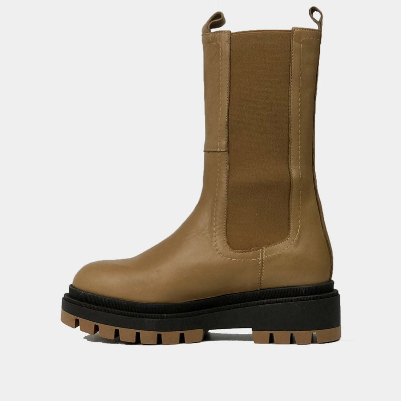 Chelsea Boots Ann Tuil Impair - Cuir Camel