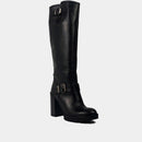 Bottes Bikers Ann Tuil Keen - Cuir Noir