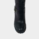 Bottes Bikers Ann Tuil Keen - Cuir Noir